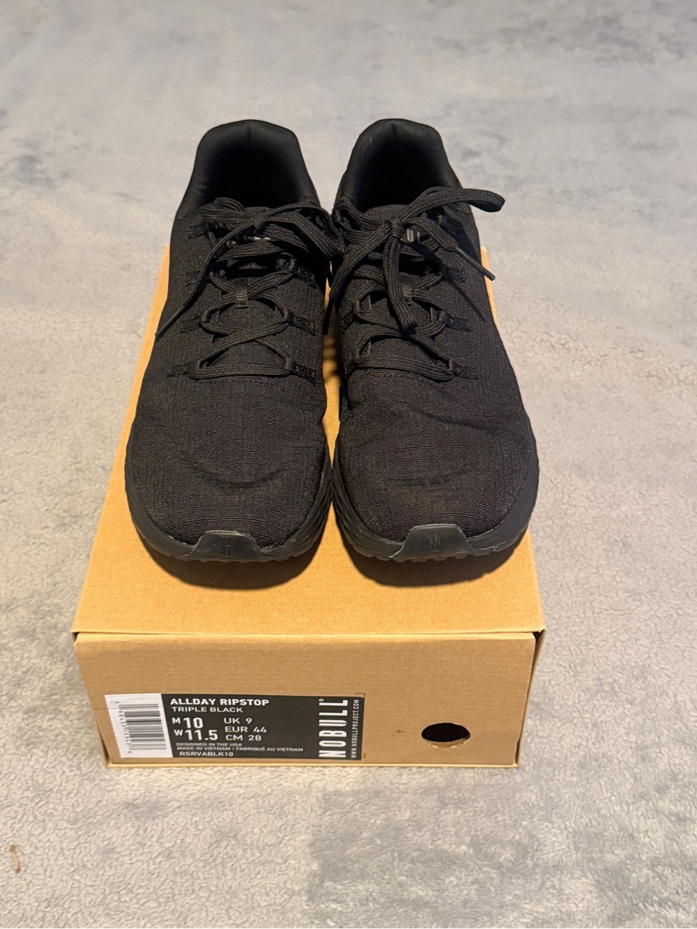 NOBULL AllDay Ripstop Sneakers - Black